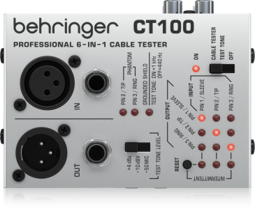 Behringer Ct100 Cable Tester