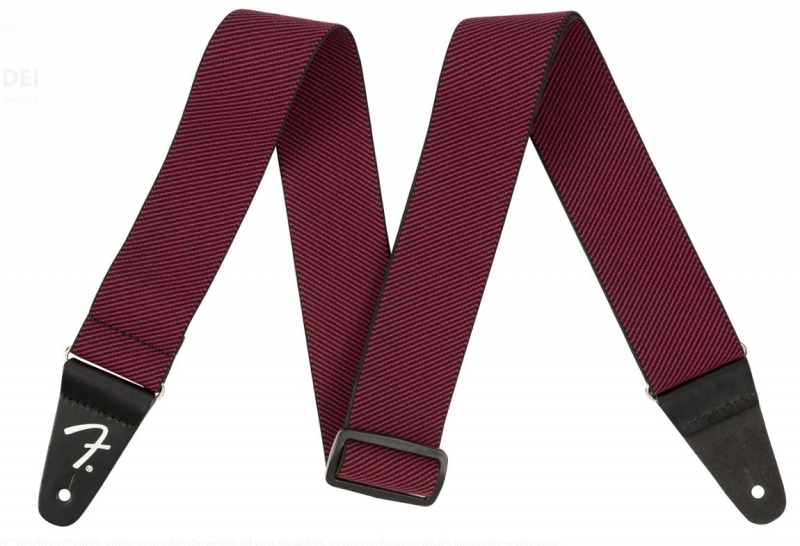 Fender Tracolla Weighless Red Tweed Strap