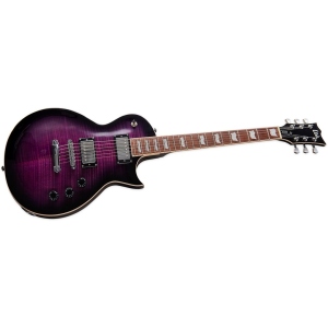 Esp Ltd Ec256 Fm See Thru Purple Sunburt Chitarra Elettrica