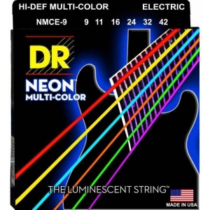 Dr Strings Muta Nmce9 Neon Multi Color 9-42