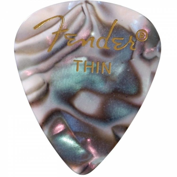 Fender Plettri 351 Abalone Thin Pack 12 Pz