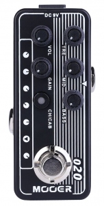 MOOER 020 BLUENO PREAMPLIFICATORE DUE CANALI