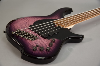 Dingwall Combustion, 5-string, 3 pickups, Pau Ferro, Ultra Violet