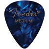 Fender 351 Shape Premium Celluloid Medium Blue Moto Pack 12Pz