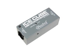 Radial Engineering IceCube™ IC-1 Isolatore di Linea Bilanciato e Hum Eliminator