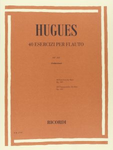 Ricordi Hugues 40 Esercizi per Flauto Op. 101
