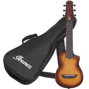 Ibanez AUP10N Ukulele Tenore Open Pore Light Brown Sunburst Top