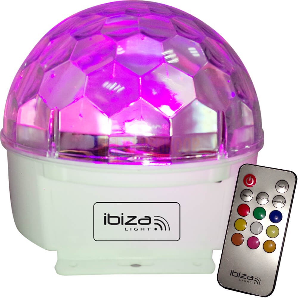 Ibiza Luce Effetto Led 9 Colori Astro con Telecomando