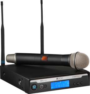 Electro Voice R300HdE Sistema Wireless con Trasmettitore a Mano BANDA E 850 MHZ