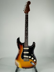 FENDER STRATO CUSTOM SHOP DUAL MAG USATA