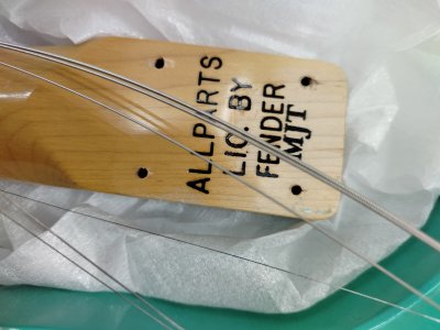 telecaster assemblata mancina  usata