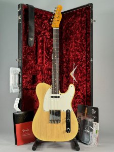 Fender Custom Shop 60 Telecaster Journeyman Relic Natural Blonde