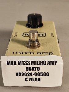 MXR M133 MICRO AMP USATO