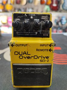 BOSS SD-2 DUAL OVERDRIVE USATO