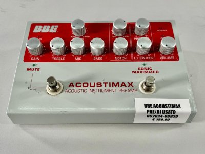 bbe acousticmax usato