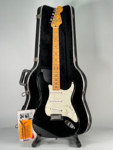 fender stratocaster am std blk usata