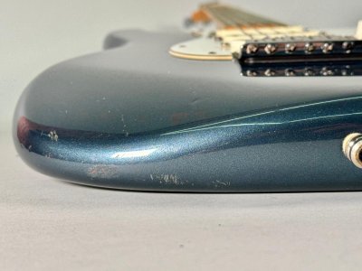 FENDER STRATOCASTER AM STD PEWTER USATA