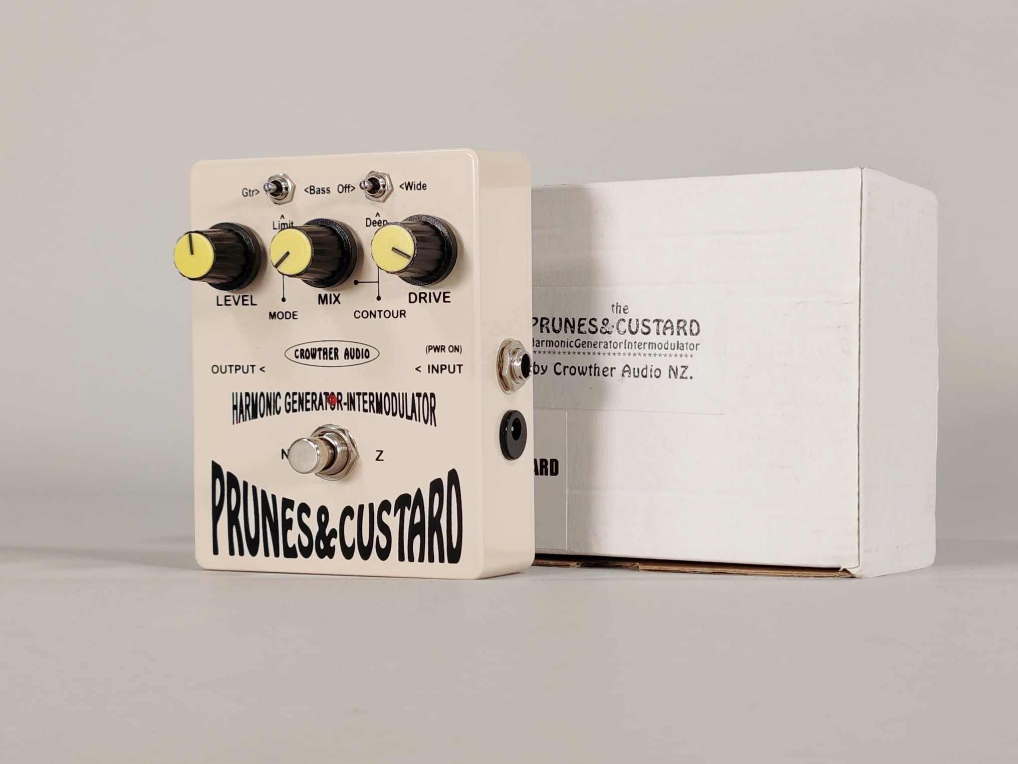 CROWTHER AUDIO PRUNES E CUSTARD USATO