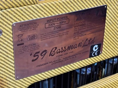 FENDER BASSMAN '59 USATO