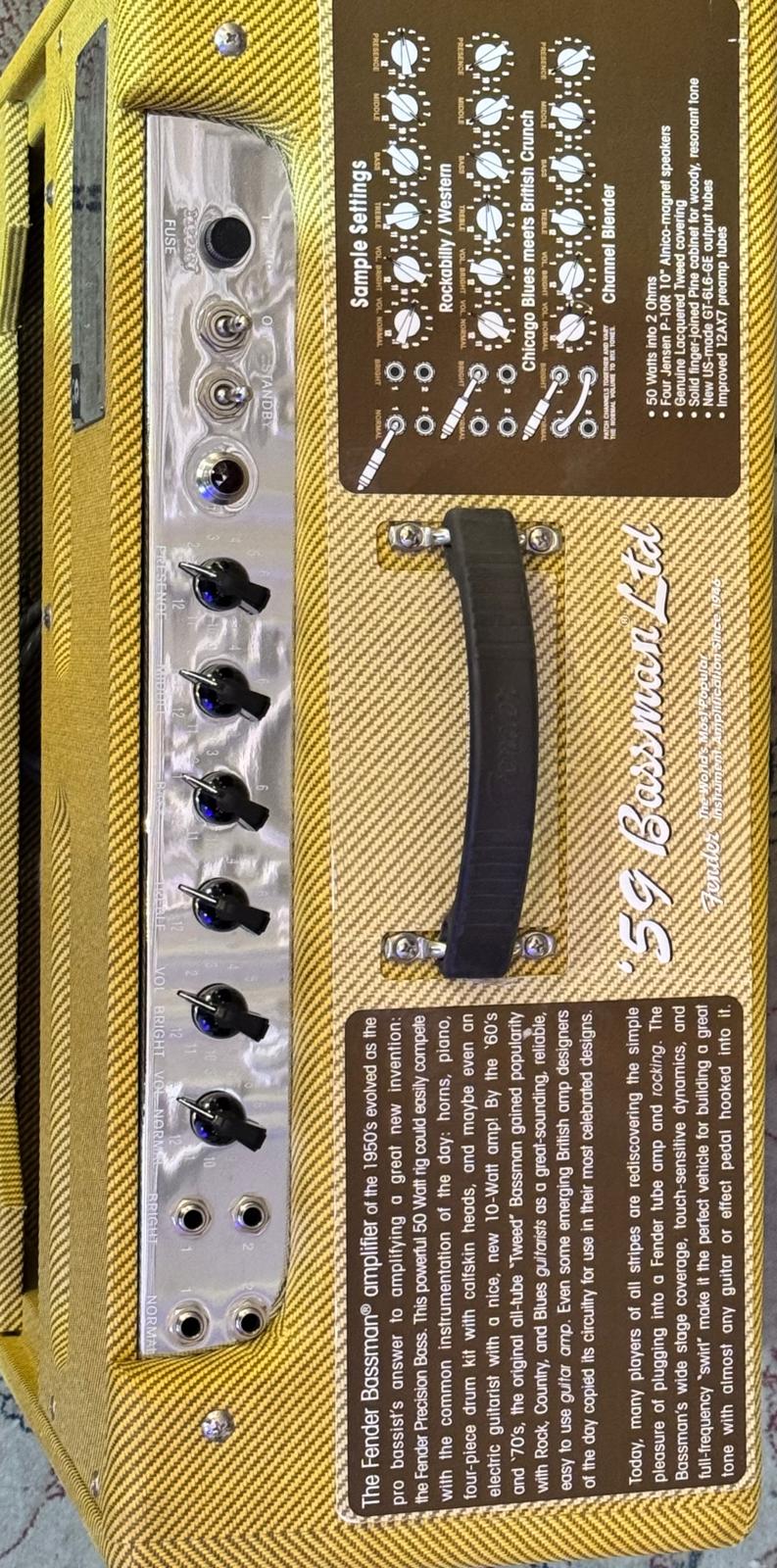FENDER BASSMAN '59 USATO