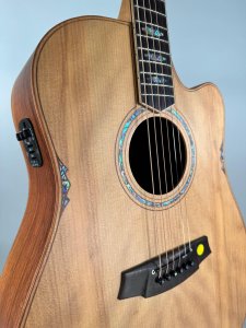 Cole Clark Fat Lady 3 Dreadnought Cutaway Elettrificata