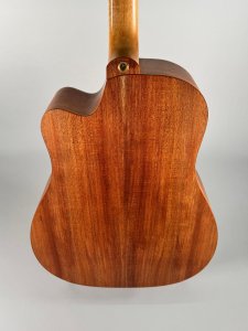 Cole Clark Fat Lady 3 Dreadnought Cutaway Elettrificata