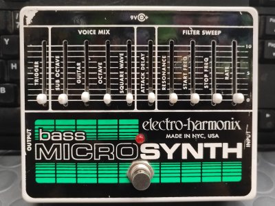 ELECTRO HARMONIX BASS MICRO SYNTH USATO