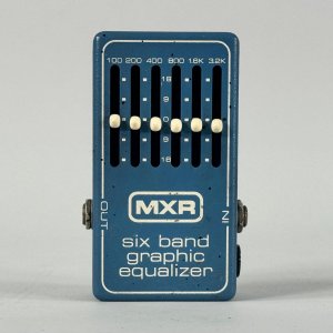 MXR SIX GRAPHIC EQUALIZER USATO