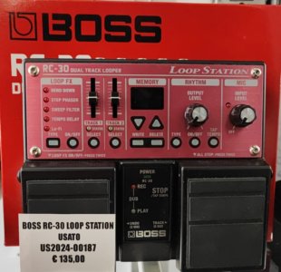 boss rc30 loop station usata