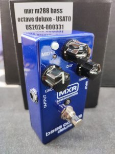 mxr m288 bass octave deluxe usato