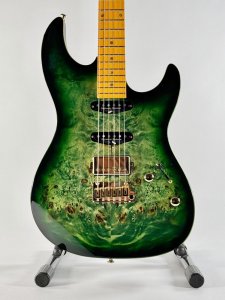 Sire guitars S10 hss trans green