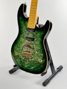 Sire guitars S10 hss trans green