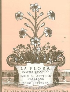 La Flora II Arie &c Antiche Italiane (Knud Jeppesen)