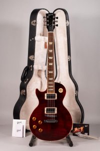 GIBSON LP STD RED WINE LEFT USATA