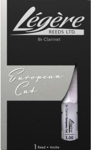 Legere Bb Clarinet  European Cut 3 Reeds