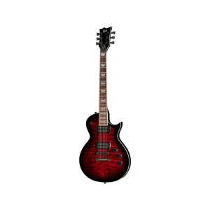 LTD EC-256 QM - See Thru Black Cherry Sunburst