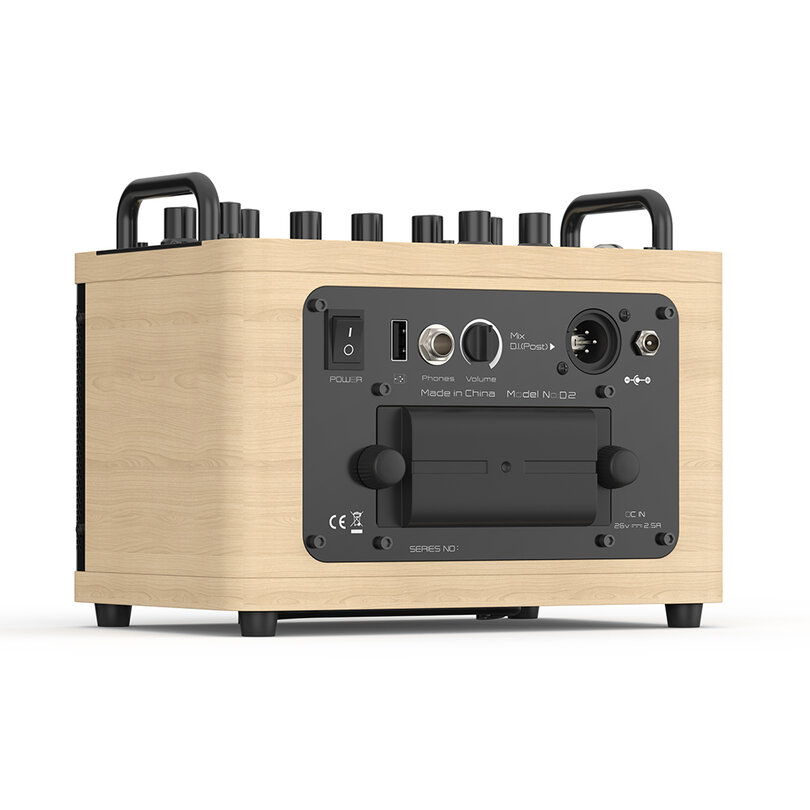 Musiccube Tiny Box D2 Oak 50W Portatile