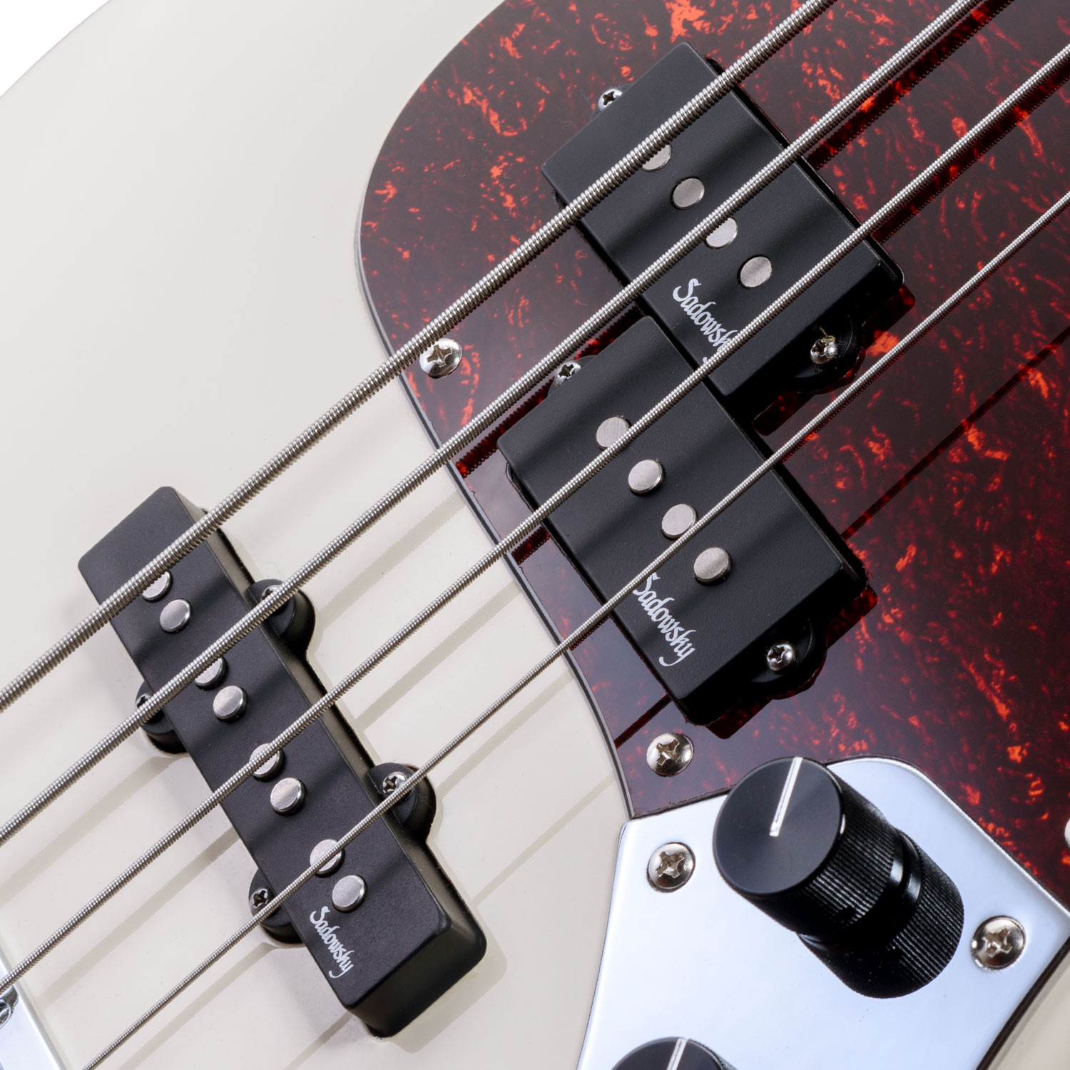 Sadowsky MetroExpress PJ Bass 4 21 Hybrid Olympic White