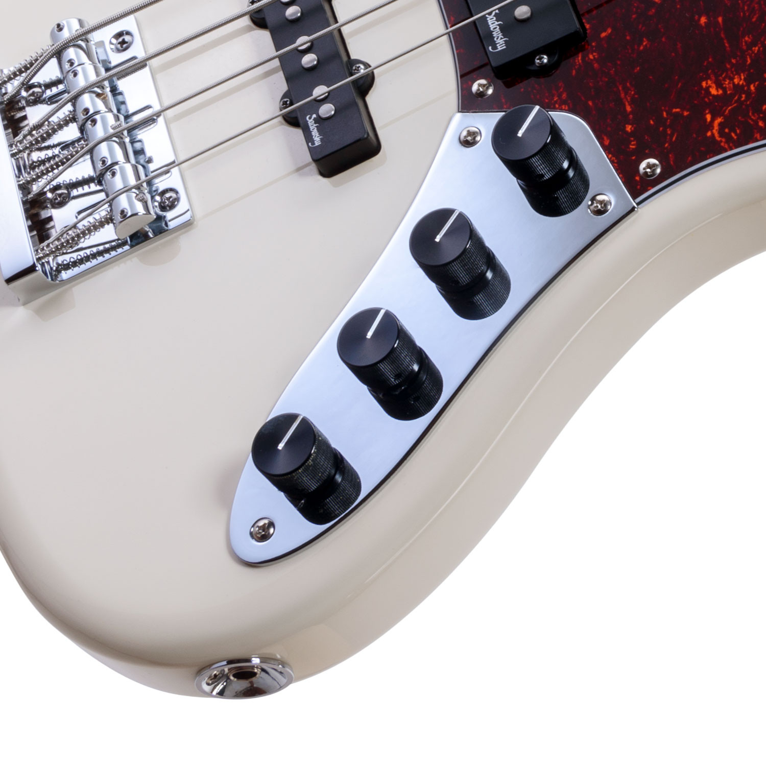 Sadowsky MetroExpress PJ Bass 4 21 Hybrid Olympic White
