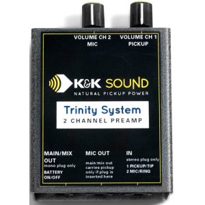 K&K Trinity Pro Preamp Preamplificatore per Chitarra Acustica e Classica