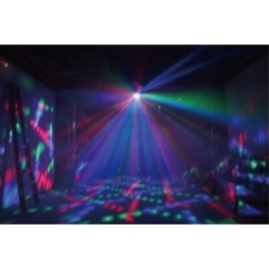 Afx Luce Effetto Led Mushroom Multi Beam Dmx con Telecomando