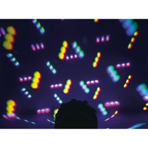 Afx Luce Effetto Led Mushroom Multi Beam Dmx con Telecomando