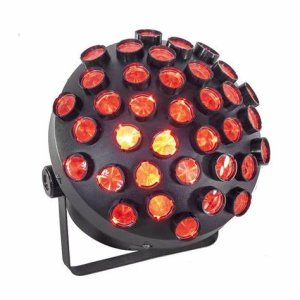 Afx Luce Effetto Led Mushroom Multi Beam Dmx con Telecomando