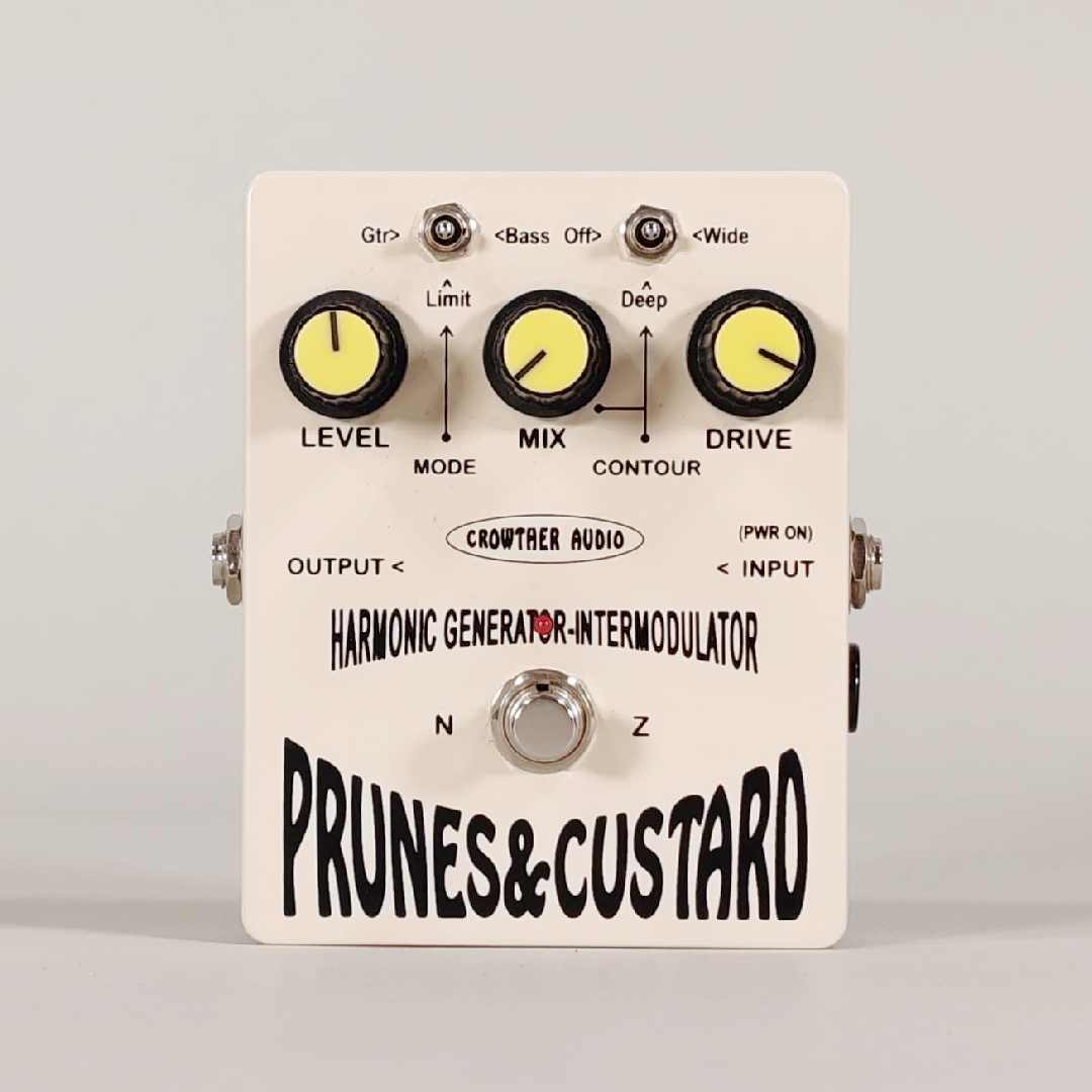 CROWTHER AUDIO PRUNES E CUSTARD USATO