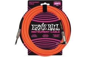 Ernie Ball 6067 Cavo Neon Orange Mt7,5