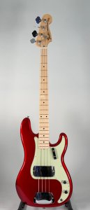 Fender Custom Shop 69 Precision Bass Candy Apple Red