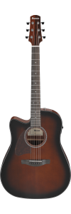 Ibanez AAD51LCE Dark Violin Sunburst High Gloss Left-Hand Mancina