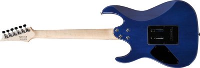 Ibanez Grx70Qatbb Chitarra Elettrica Transparent Blue Burst