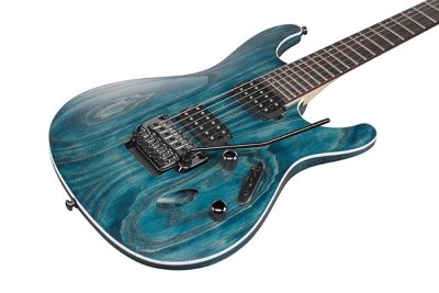 Ibanez S520AH Cosmic Blue Flat