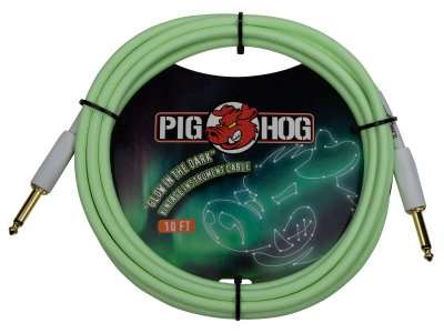 Pig Hog Fluorescente Instrument Cable 3 Mt. Dritto